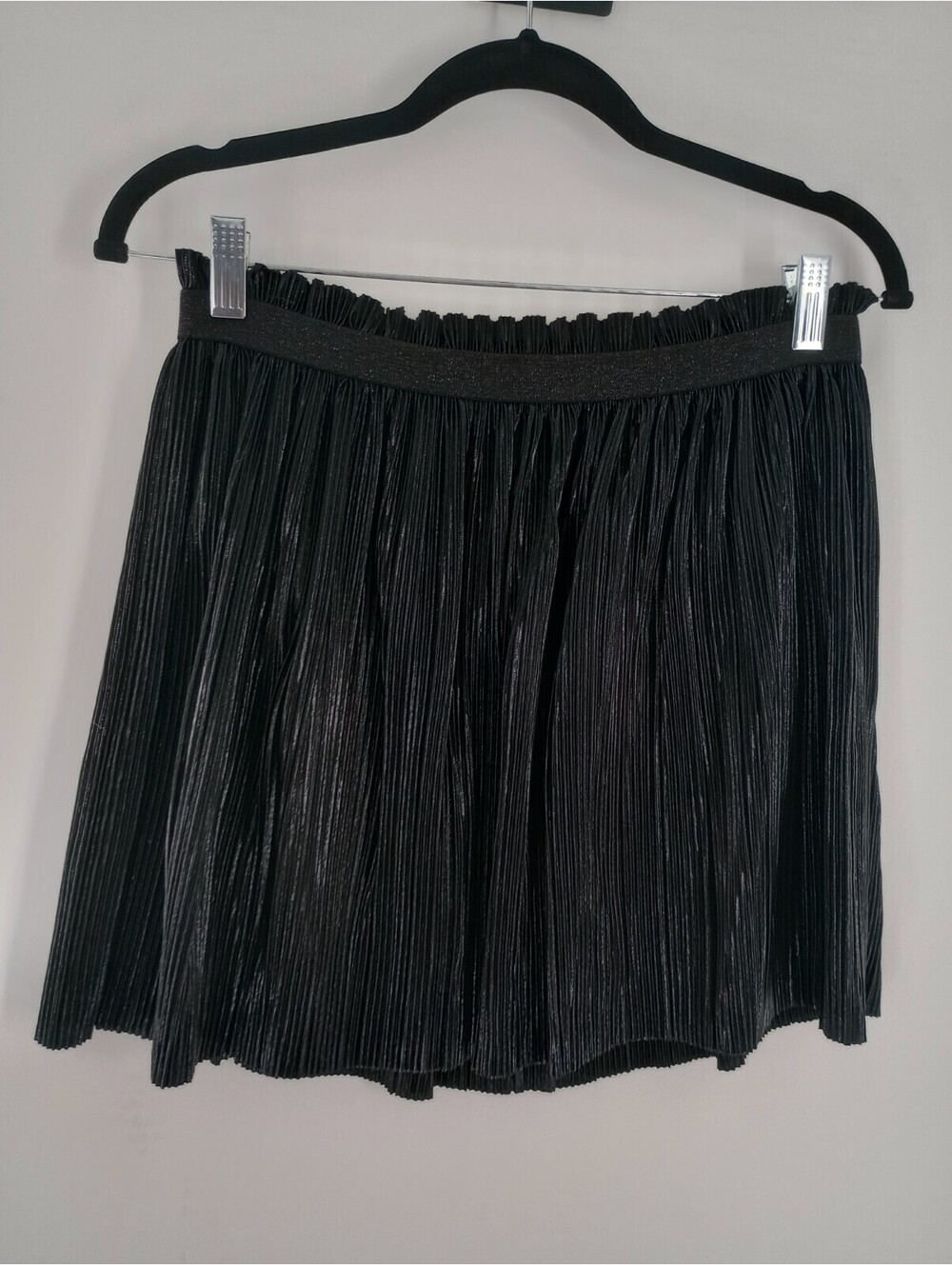 Wonder Nation Girls Large 10-12 Plus Black Skirt 065